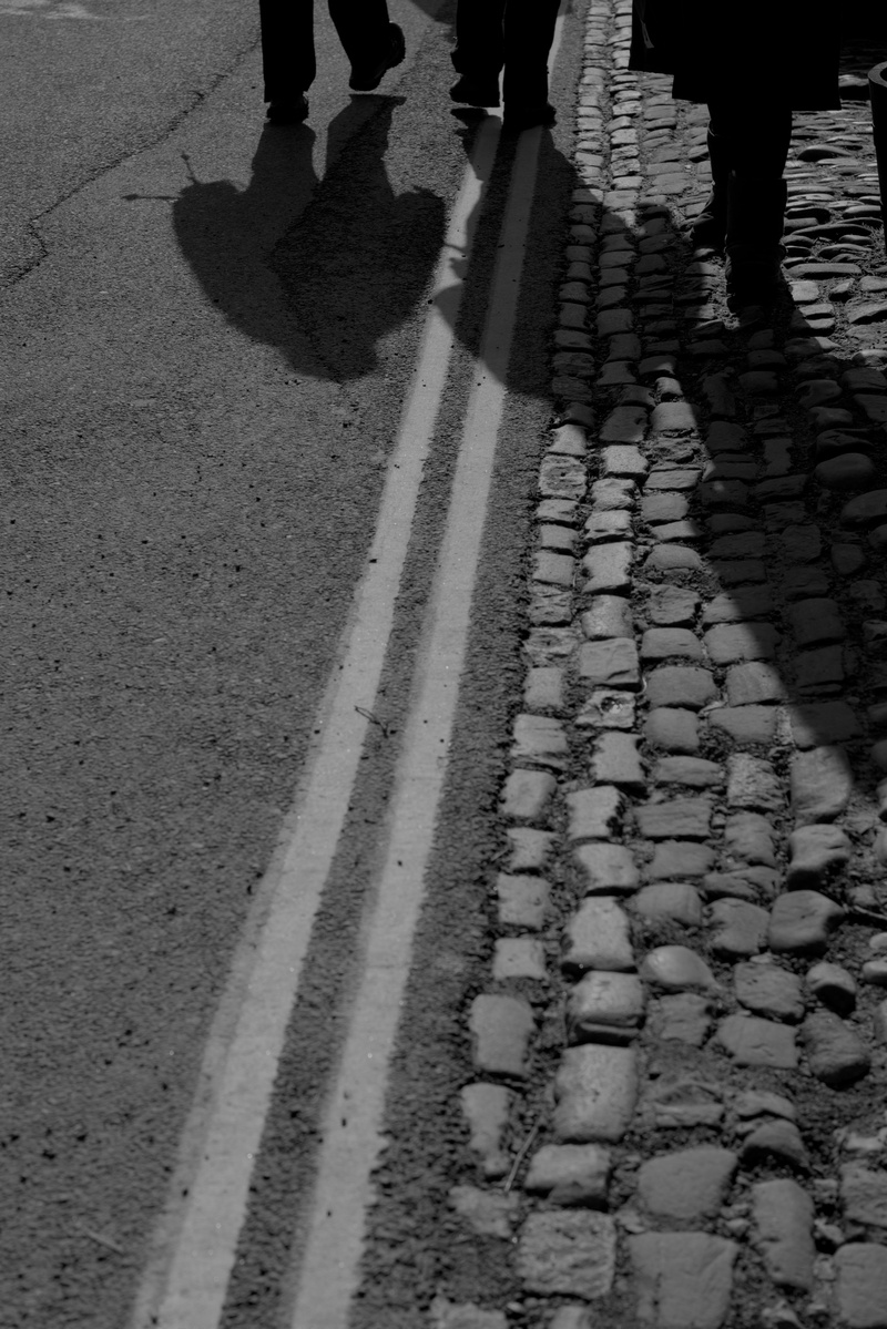 Pavement Lines and Shadows - 3