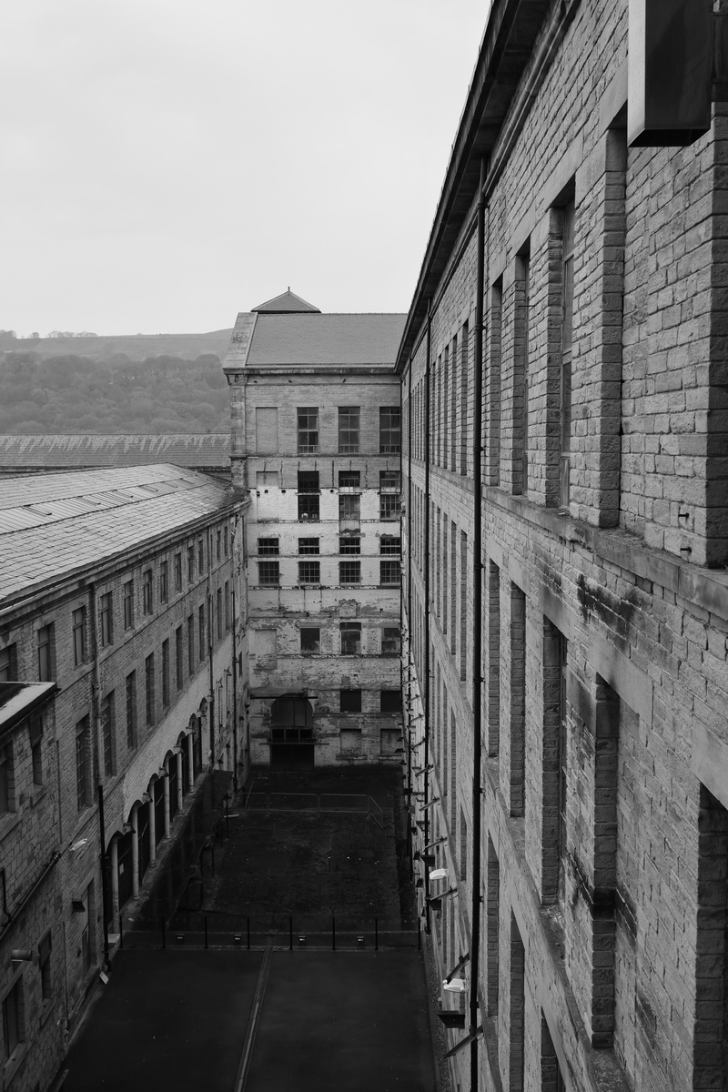 Salts Mill BW Exterior - 7