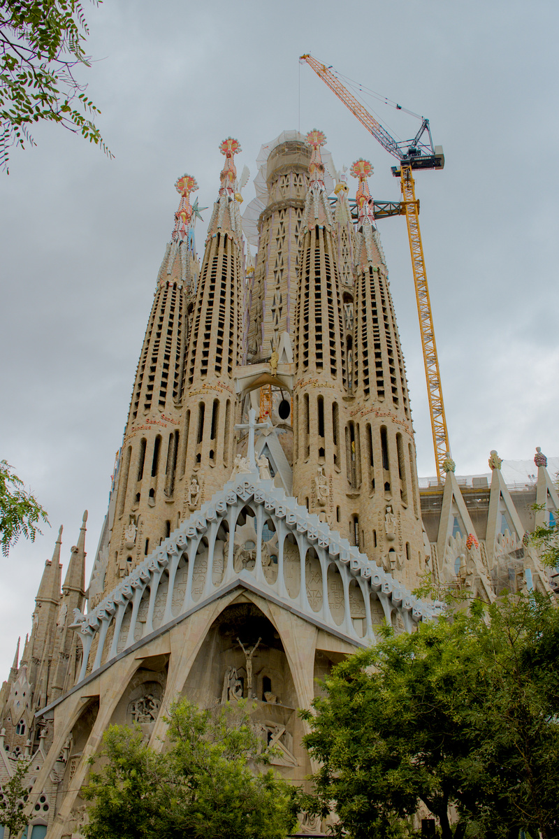 Sagrada Familia Exterior Vertical - 2