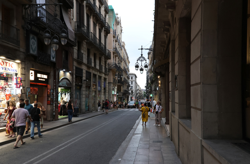 Gothic Quarter Evening Streets - 1