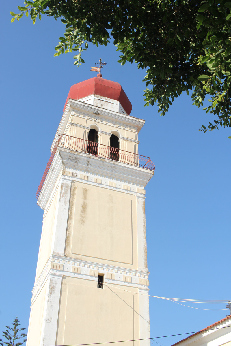 Zante Town Red Tower Vertical - 10