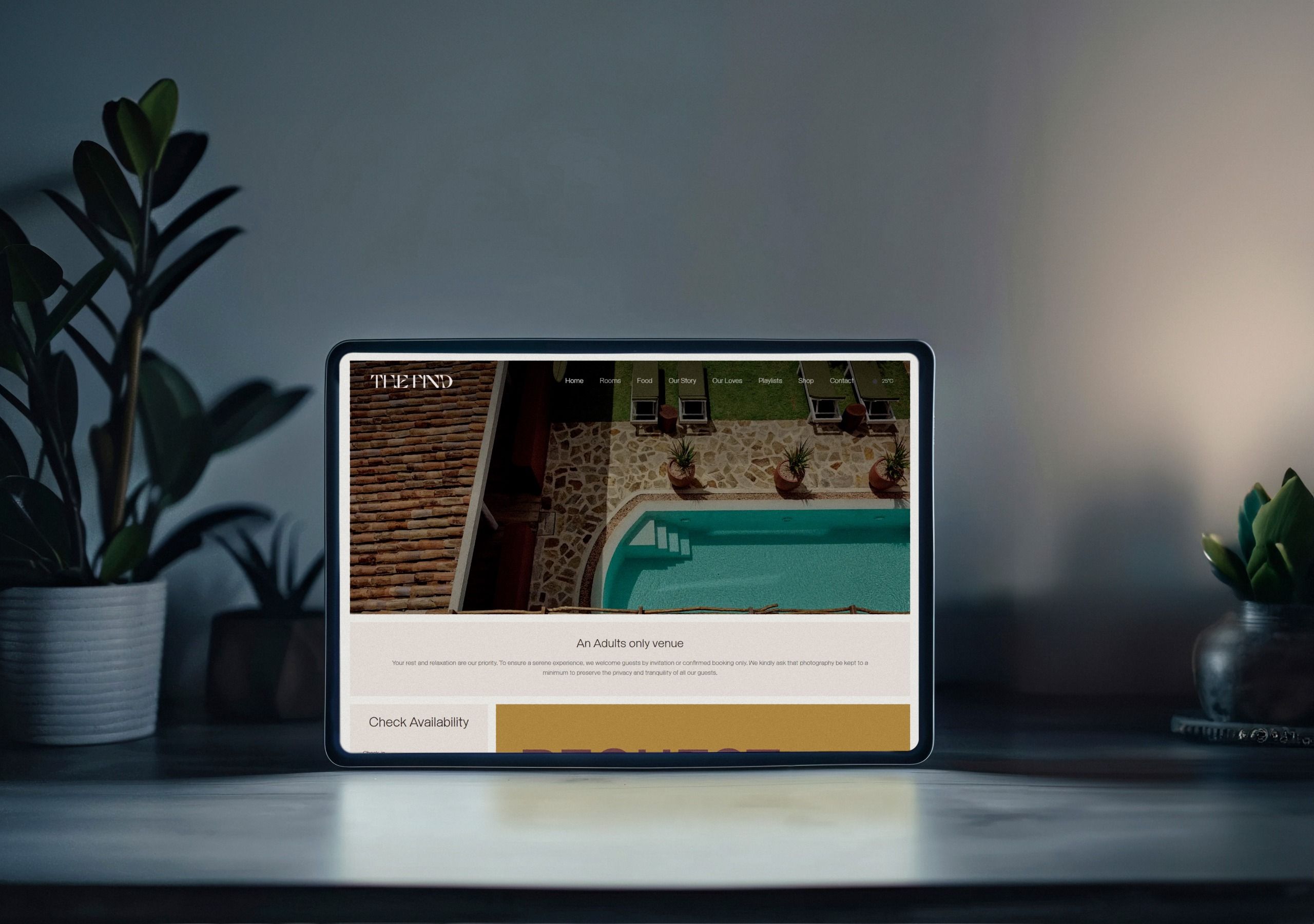 Created a Minimalist Hotel Booking Platform for The Find Hotel, Enhancing Luxury Stay Discovery and Reservations