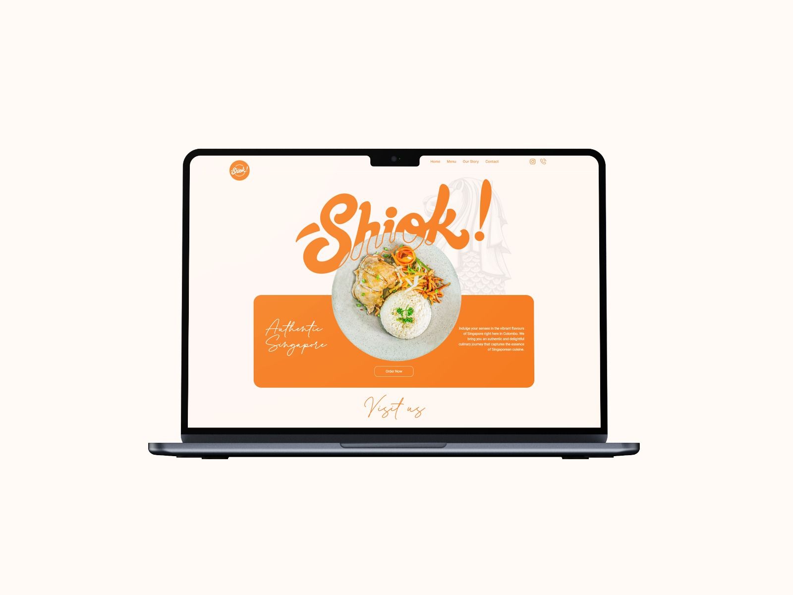 Developed a High-Performance Restaurant Website for Shiok, Showcasing Singaporean Cuisine and Enabling Seamless Online Ordering