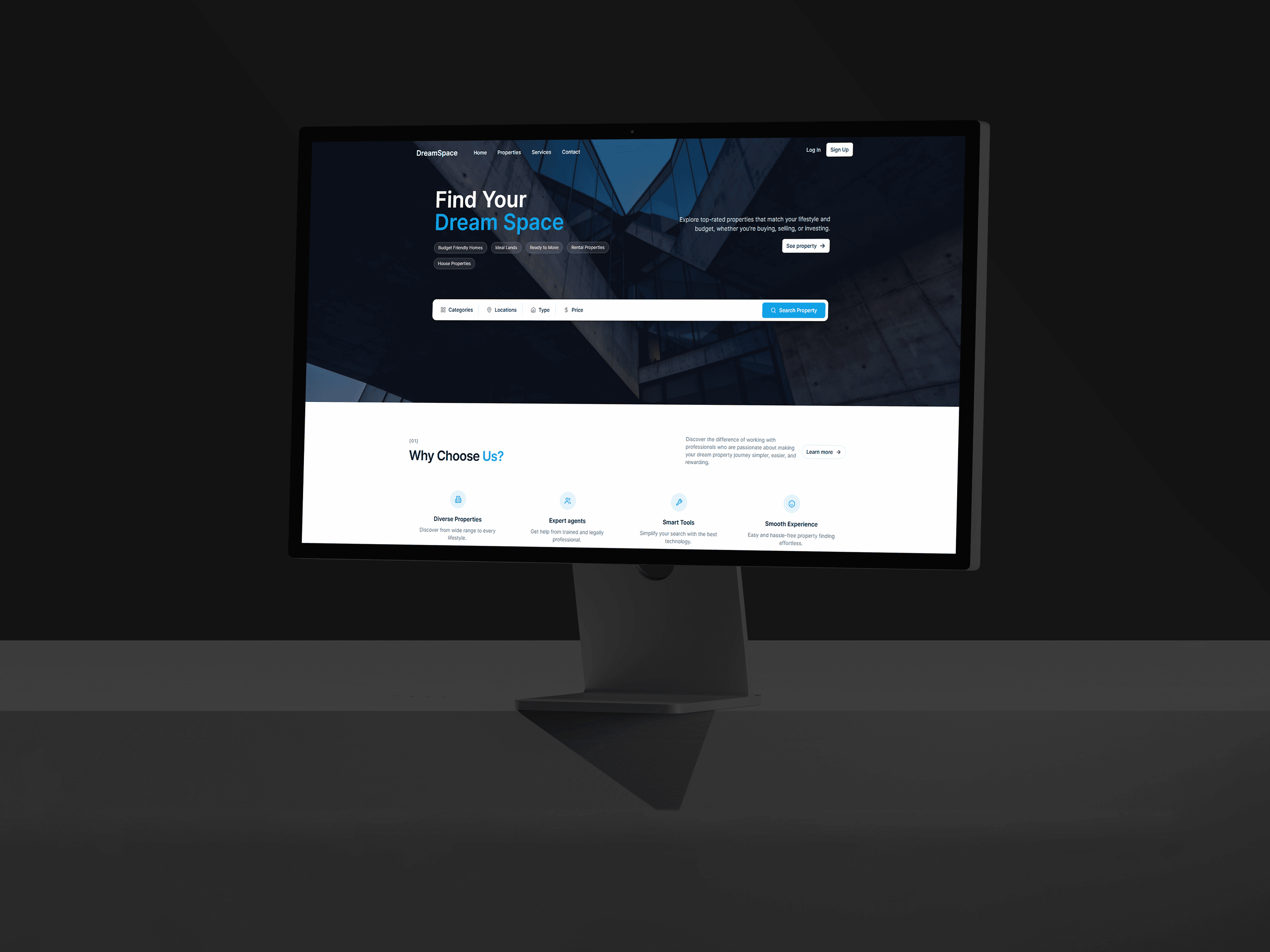Built Dream Space’s Real Estate Platform, Increasing User Inquiries and Engagement by 35%