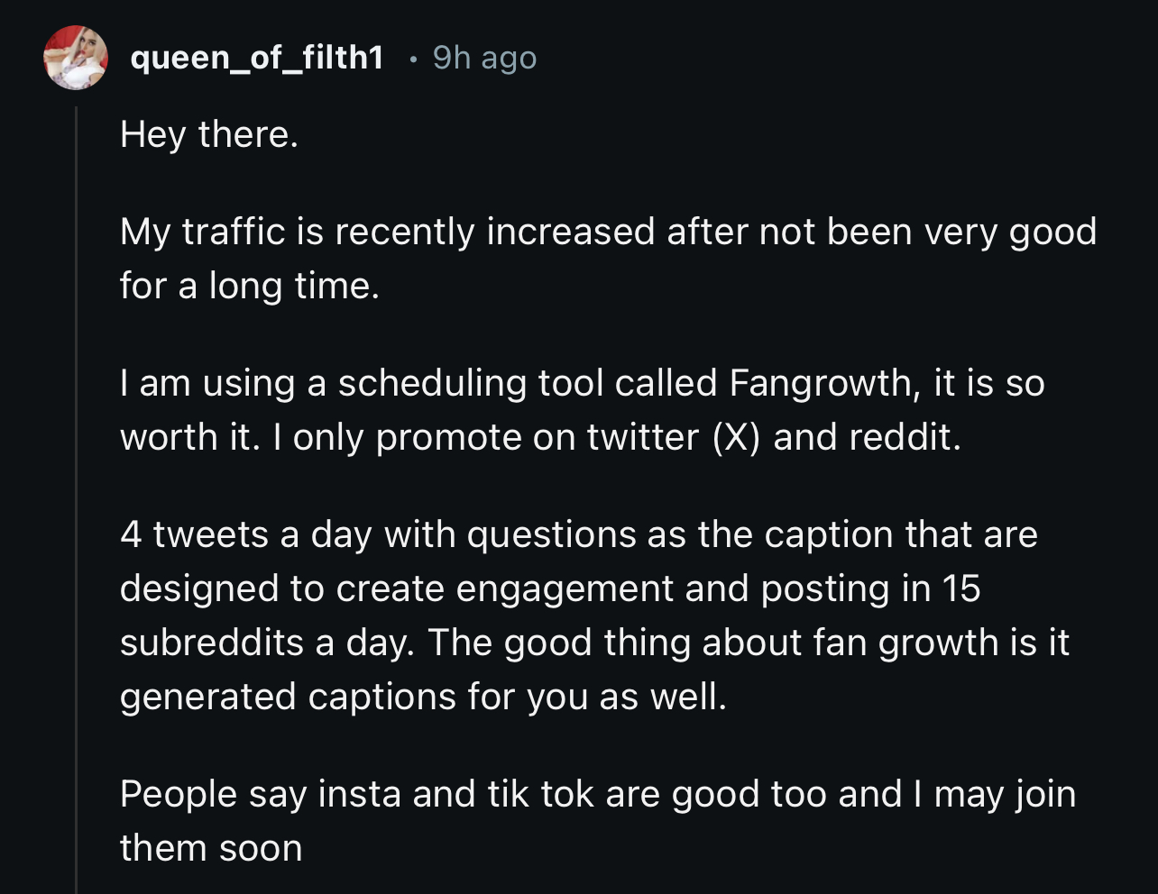 fangrowth review from reddit