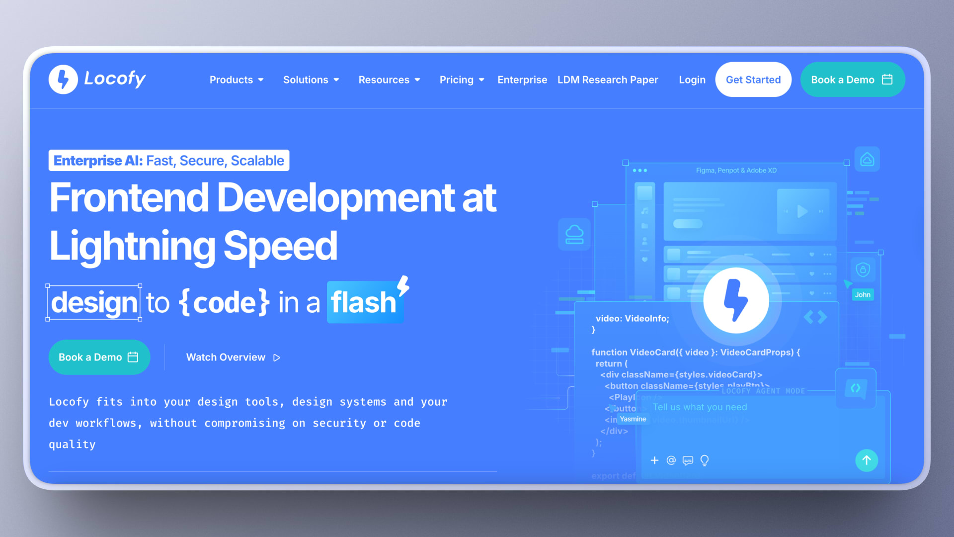 Locofy.ai landing page