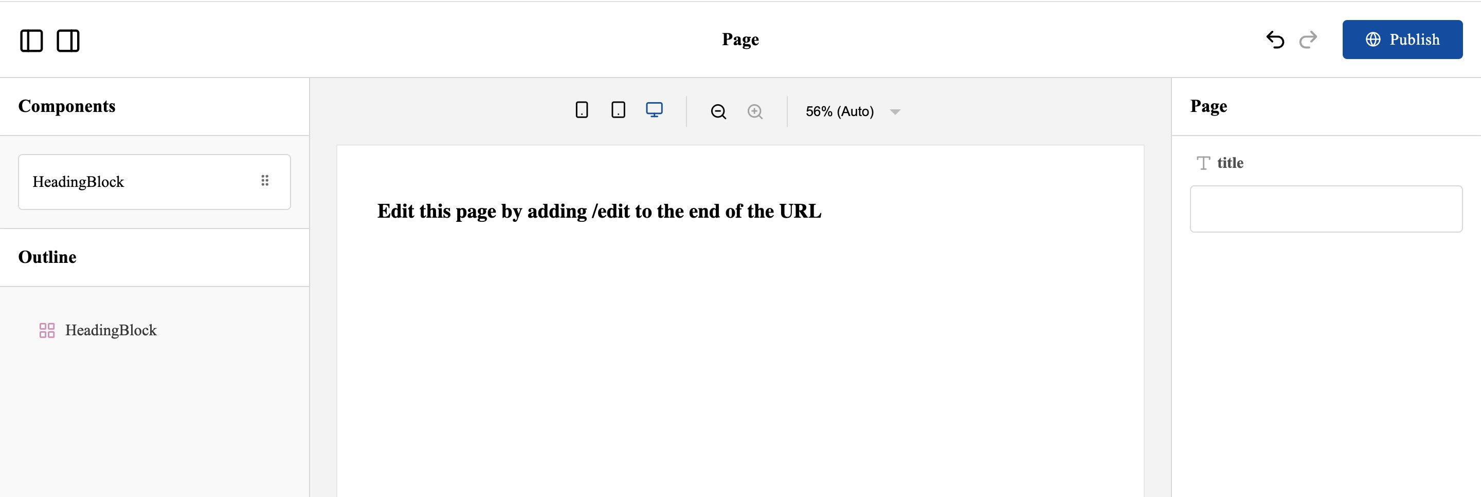 Image of the Puck editor using Times New Roman as its font