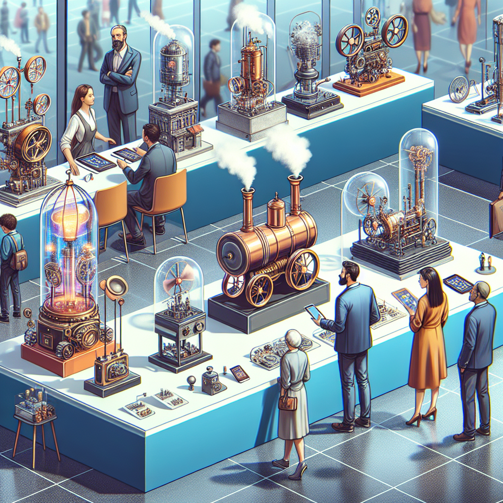 스팀과 관련된 최신 트렌드와 제품을 담은 이미지