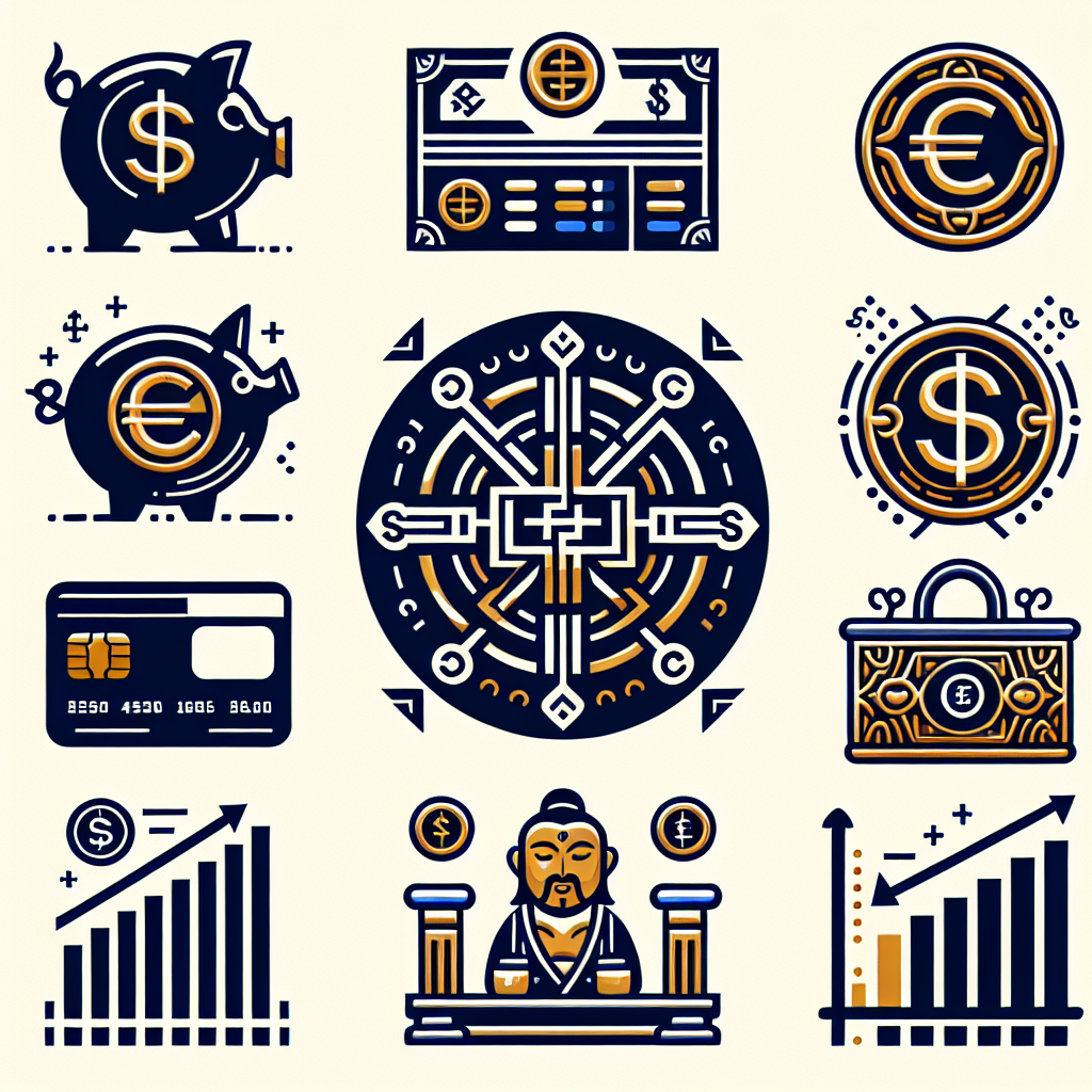 신한은행 로고와 금융 서비스의 상징적인 이미지