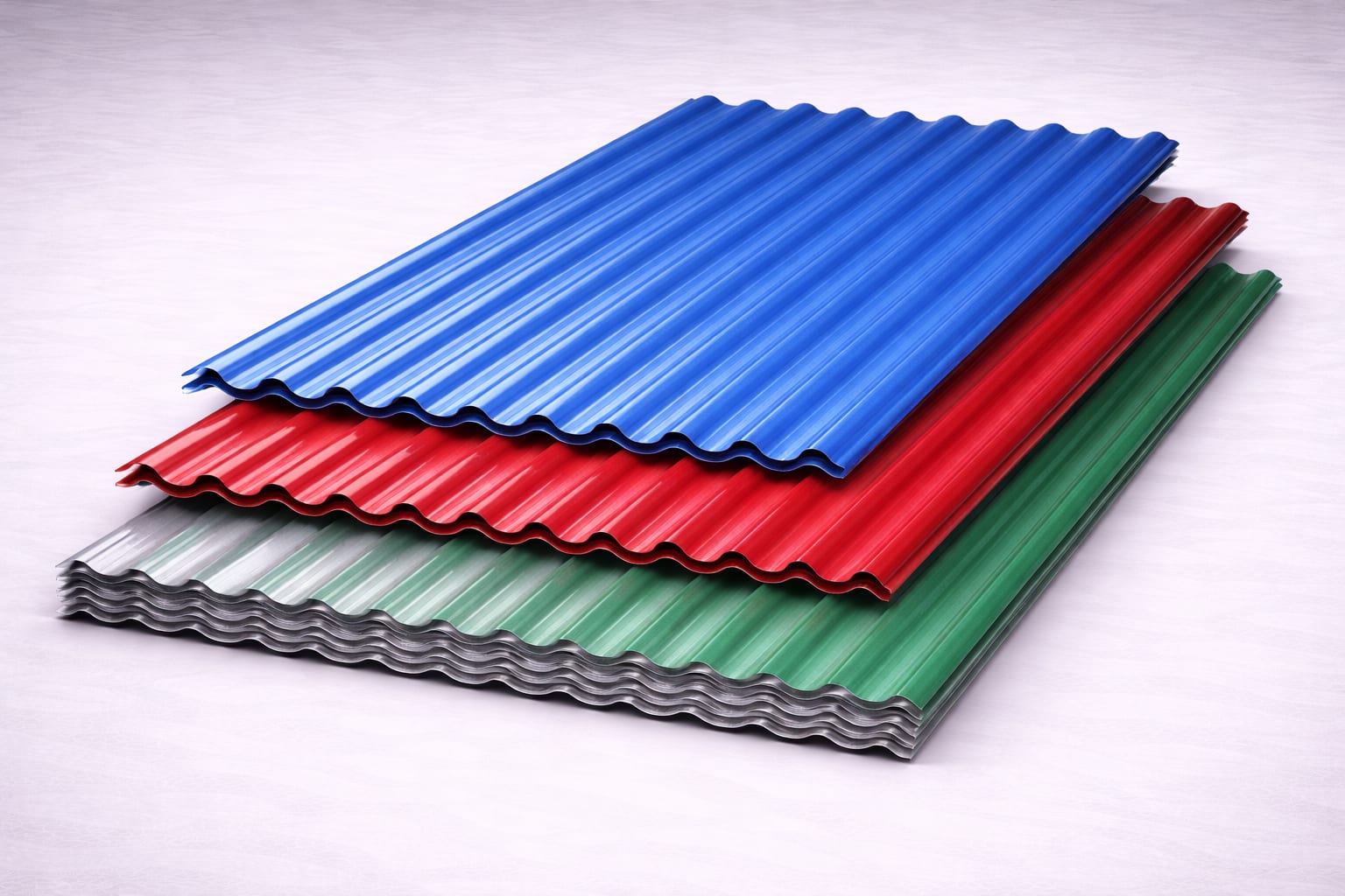 Coloured Roofing