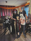 Halloween gezin