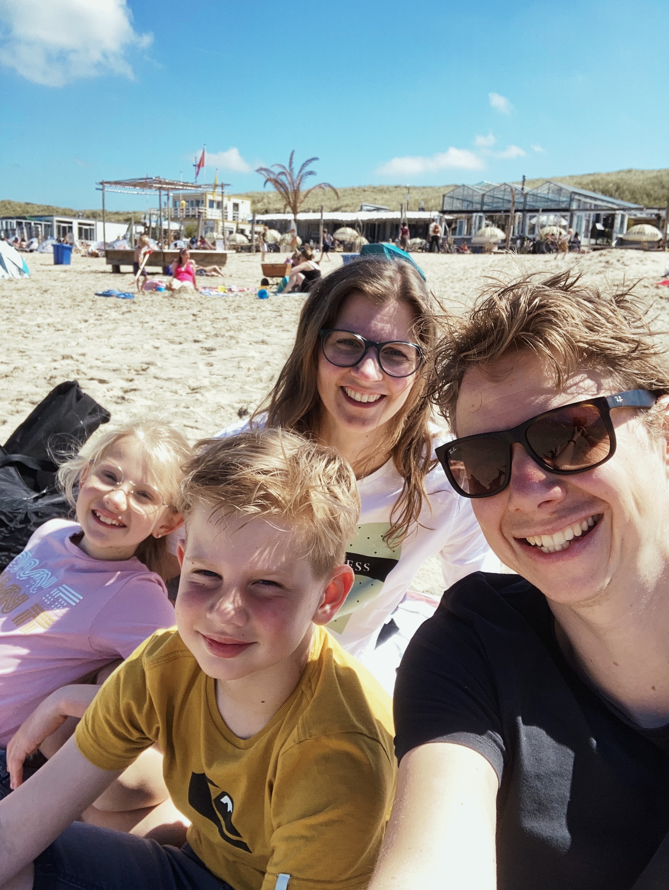 Lekker chillen op het strand