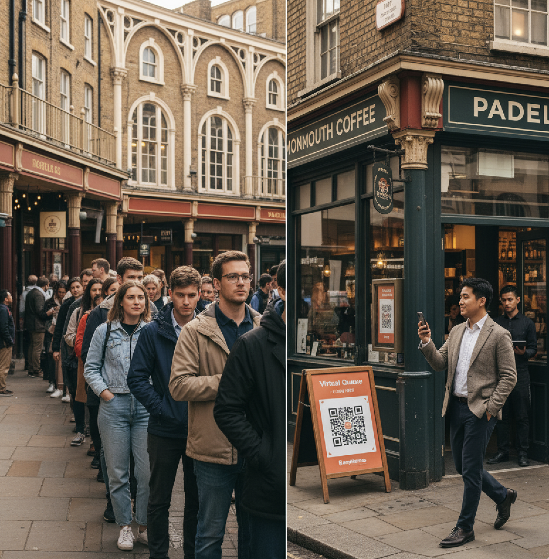 Queue Management Lessons from Padella and The Clove Club's Digital Systems