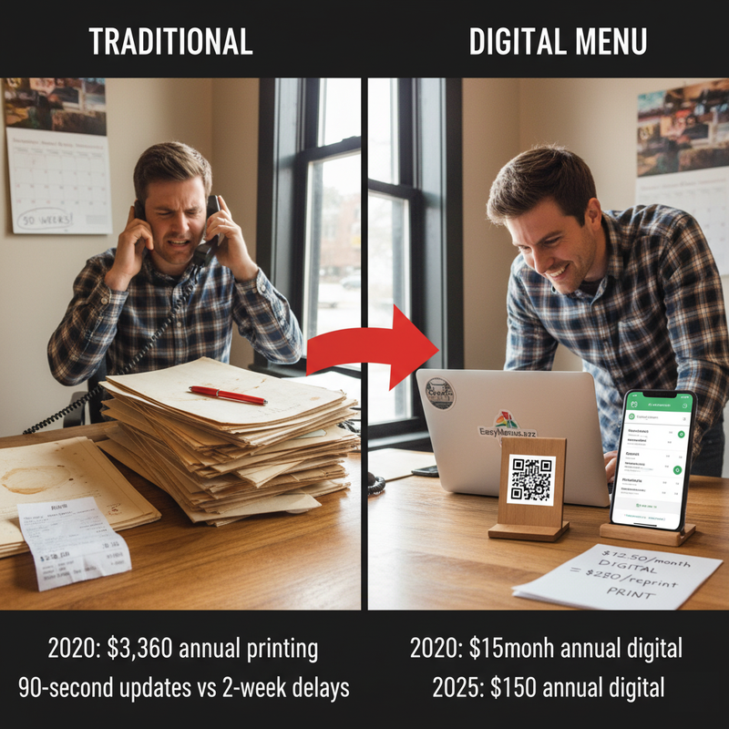 The Future of Restaurant Menus: What's Actually Changing (And What's Hype)