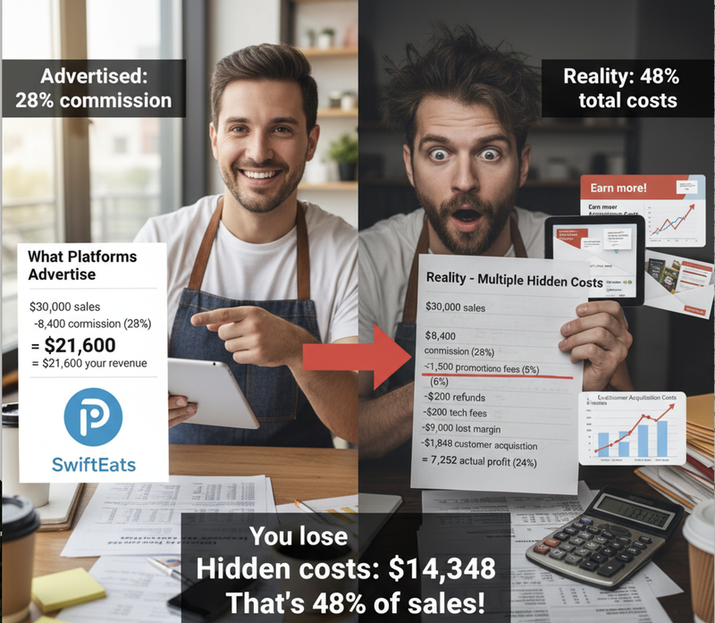 Hidden Costs of Delivery Platforms: What 28% Commission Really Means