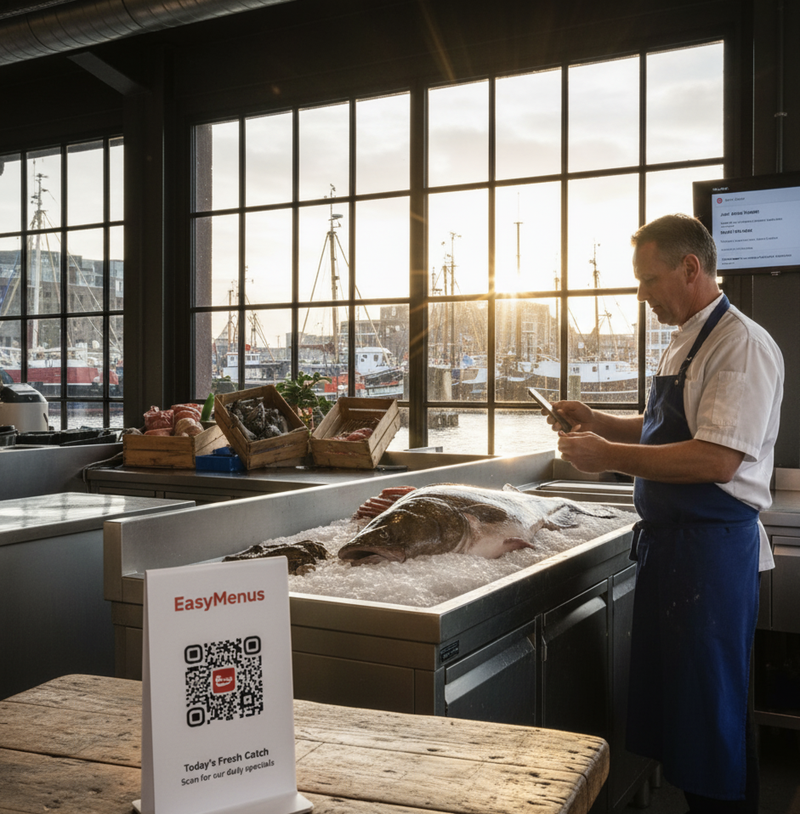 The Rotterdam Fish That Arrived Monday But Your Menu Says Thursday