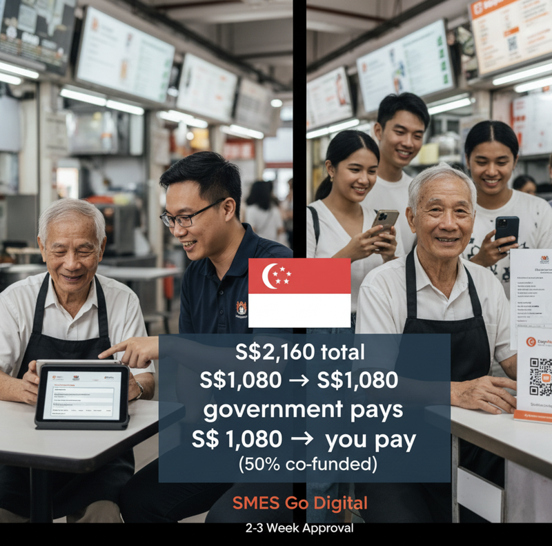 How Singapore Restaurants Leave S$15,000 in Government Funding Unused