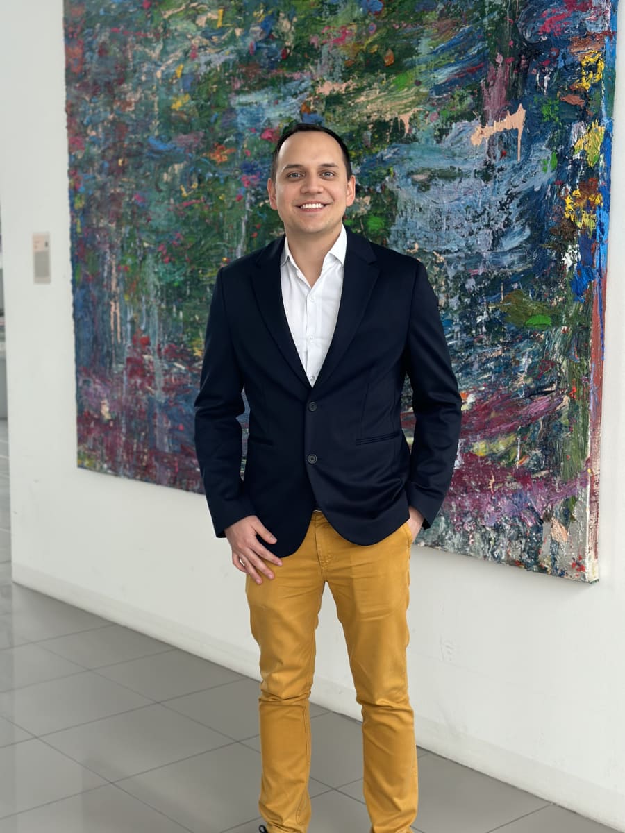 Portrait of Diego F. Gomez