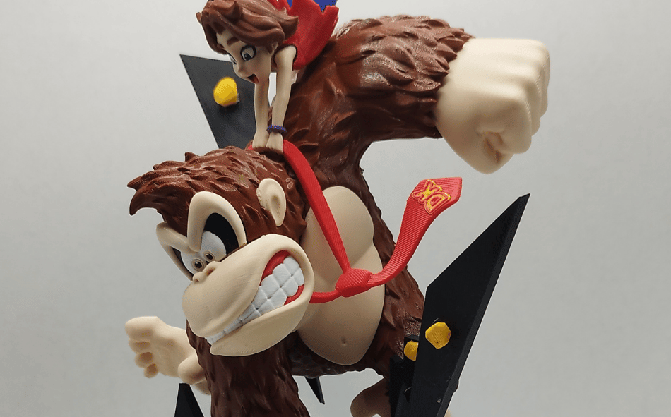 Donkey Kong Bananza – Impressão 3D em PLA