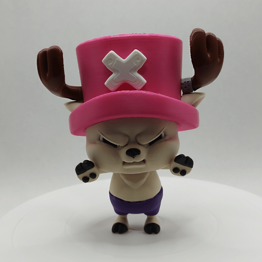 Tony Tony Chopper – Cara na Janela Impressão 3D em PLA