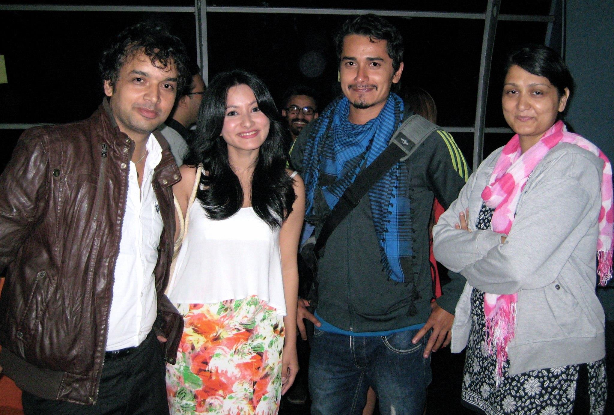 Namrata Shrestha with Gaurav Pahari Maun Movie