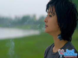 Namrata Shrestha Smoking in Chhadke