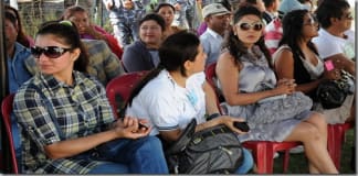 Rekha Thapa and Karishma Manandhar at Football Match in Pokhara 1