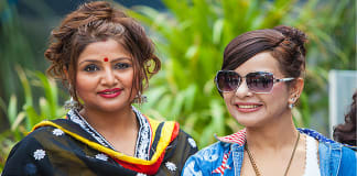 Deepa Shree Niraula and Pujana Stri Nepali Movies