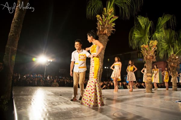 Tenzin Tseten Bhutia and Sahana Bajracharya at Trendsetters 2 Fashion Show