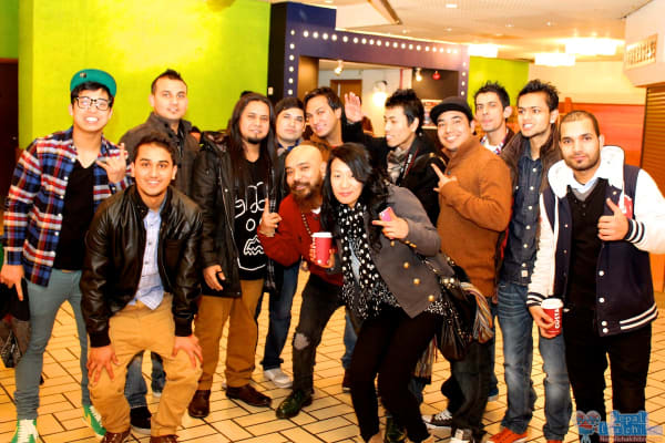 Nepali Movie Lovers at the Dhanda Screening Dhanda Nepali Movie Pradeep.co 12