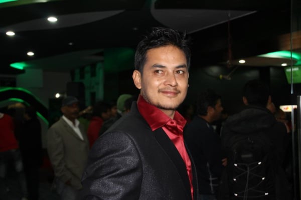 Sudarsan Thapa at Dhanda Nepali Movie Premiere