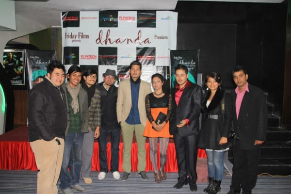 Dhanda Nepali Movie Group Photo