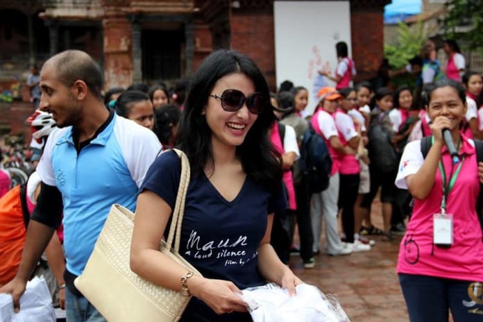 Namrata Shrestha Kathmandu Cycle City Rally 6