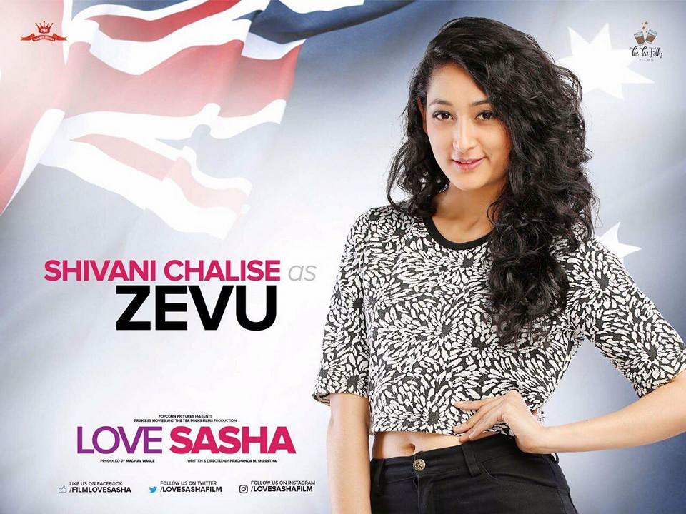 Shivani Chalise as Zevu Love Sasha Movie