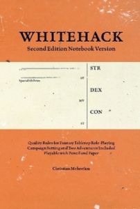 Whitehack 2nd edition Notebook