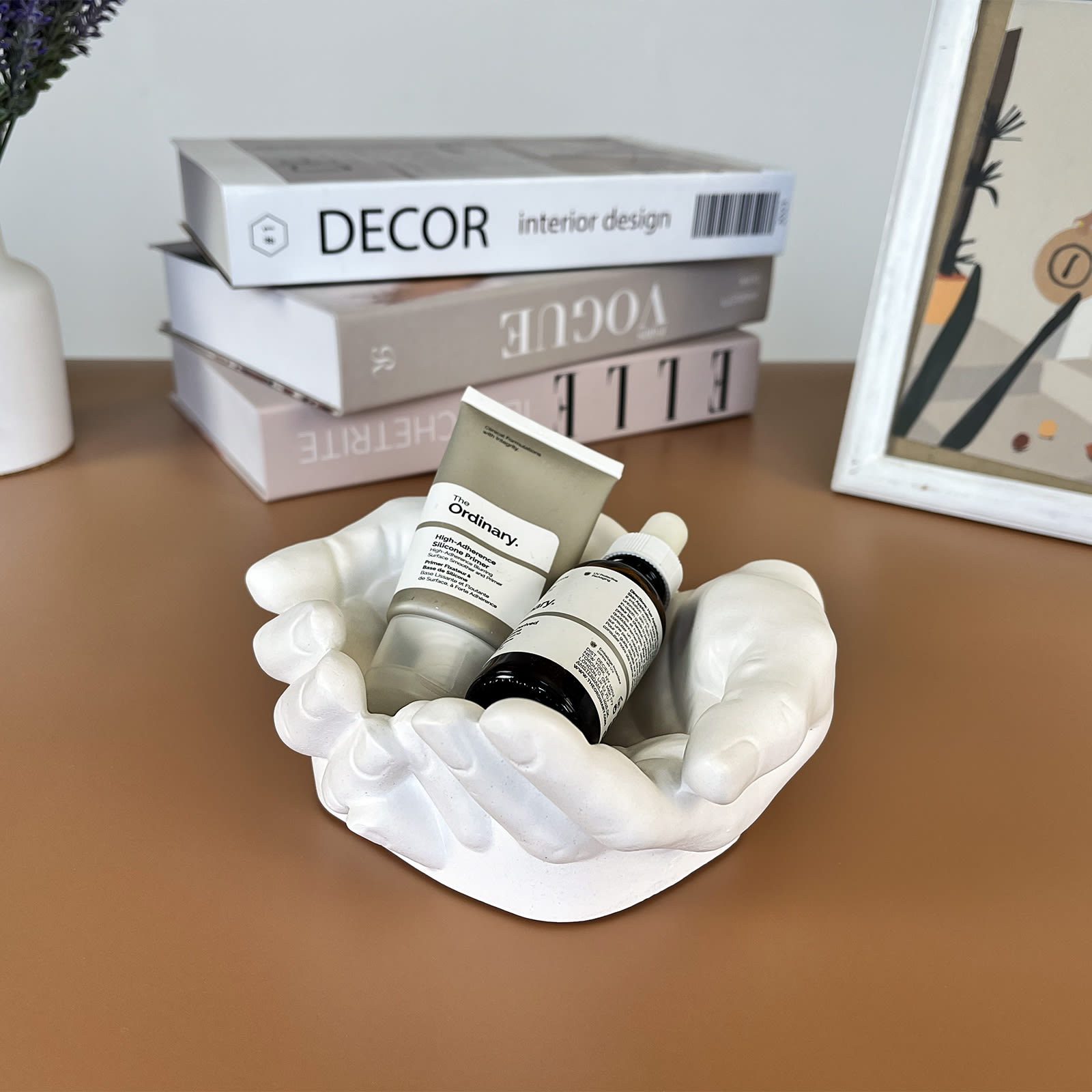 Кашпо Долоні | Гіпсовий Виріб від майстерні "Щаслива Качка" - Слайд 8