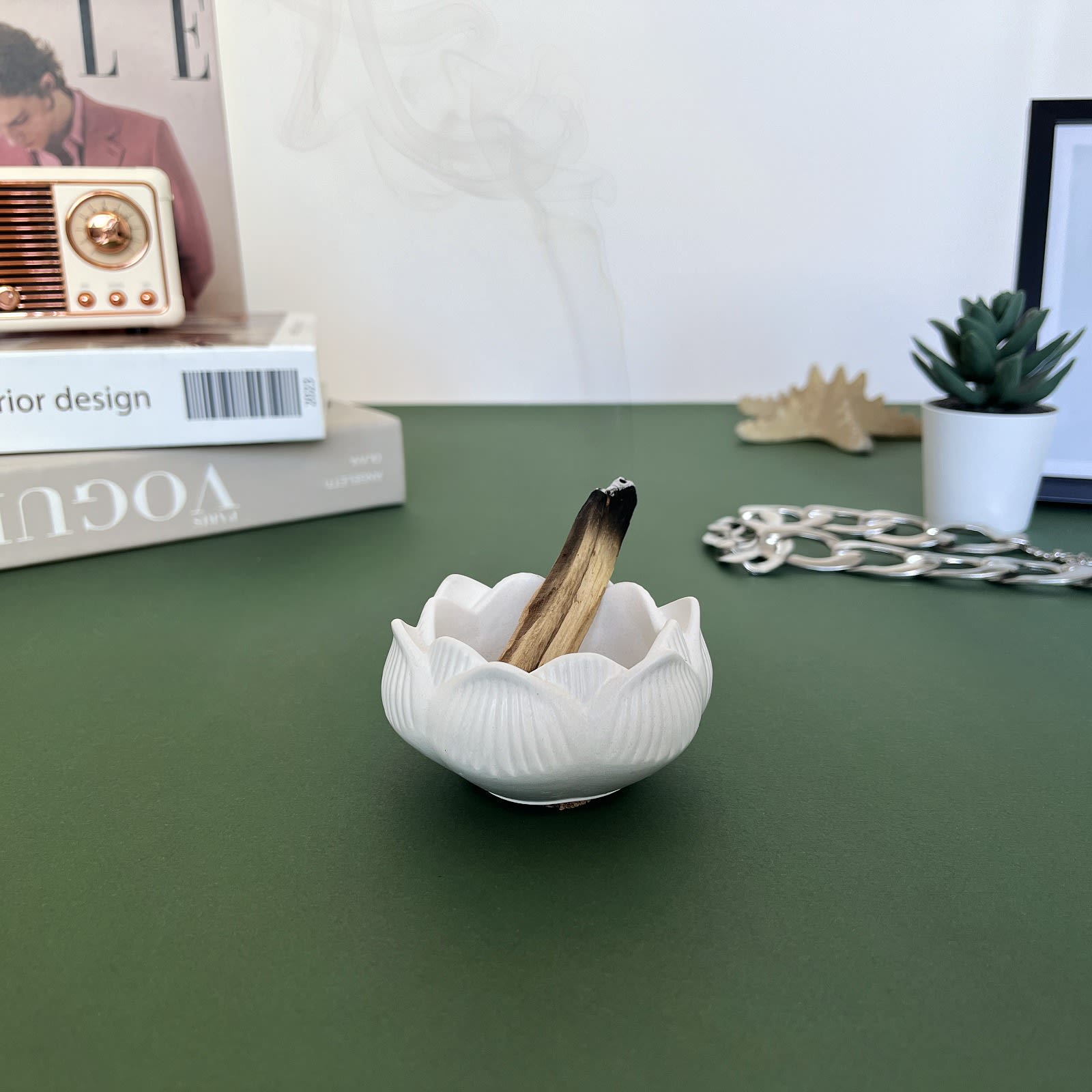 Кашпо Лотос | Гіпсовий Виріб від майстерні "Щаслива Качка" - Слайд 4