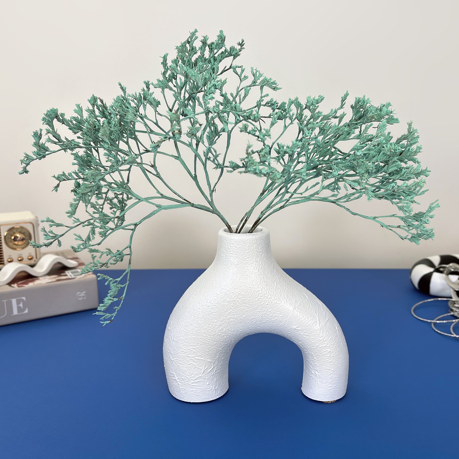 Ваза Арка Фактурна | Гіпсовий Виріб від майстерні "Щаслива Качка" - Слайд 3