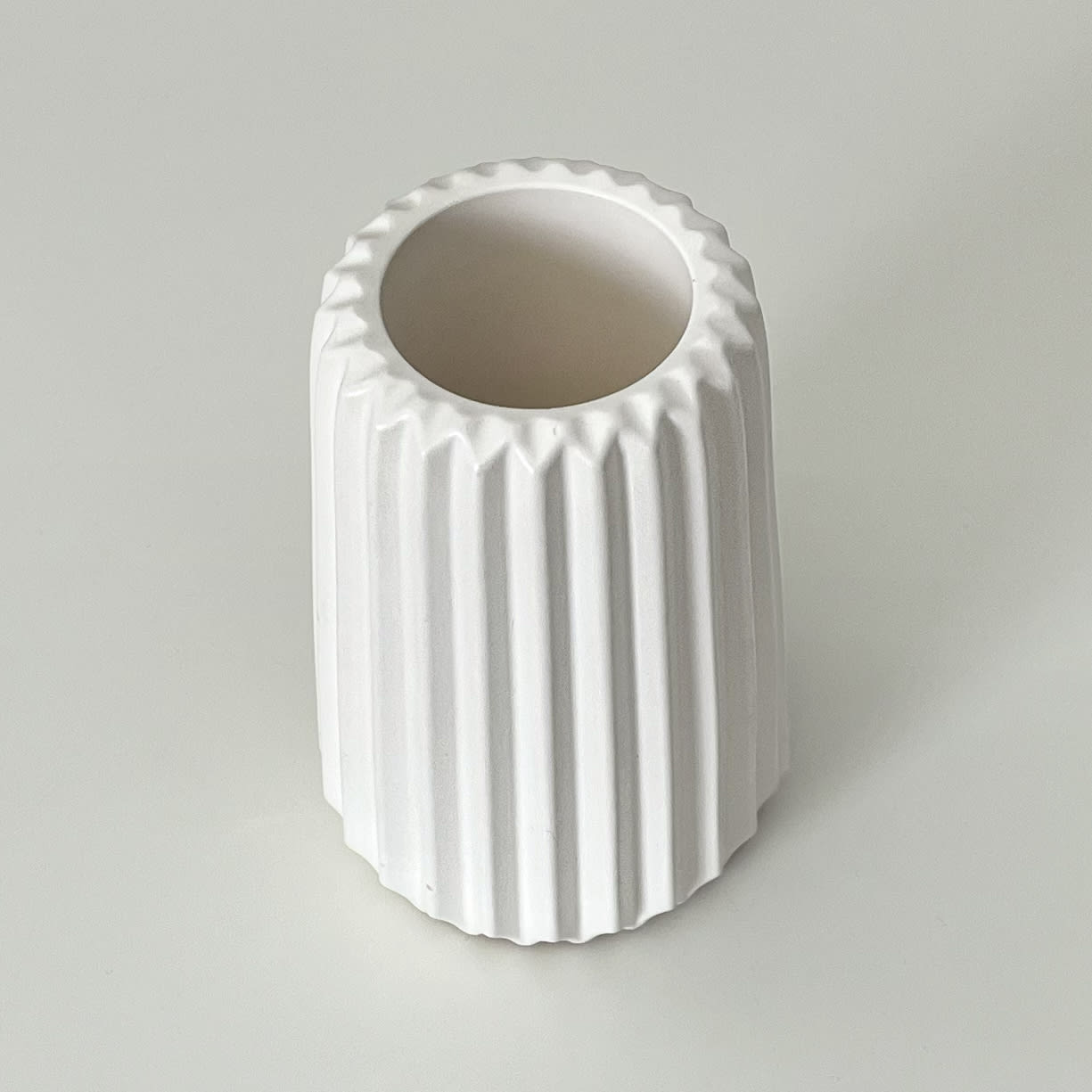 Ваза Айворі | Гіпсовий Виріб від майстерні "Щаслива Качка" - Слайд 4