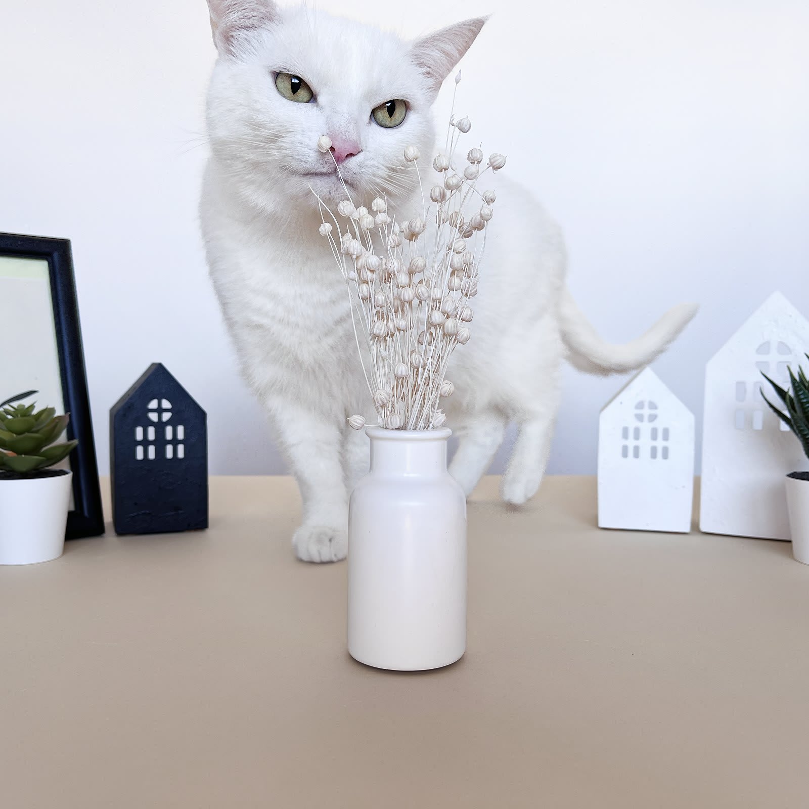 Ваза Флакена Мала | Гіпсовий Виріб від майстерні "Щаслива Качка" - Слайд 12