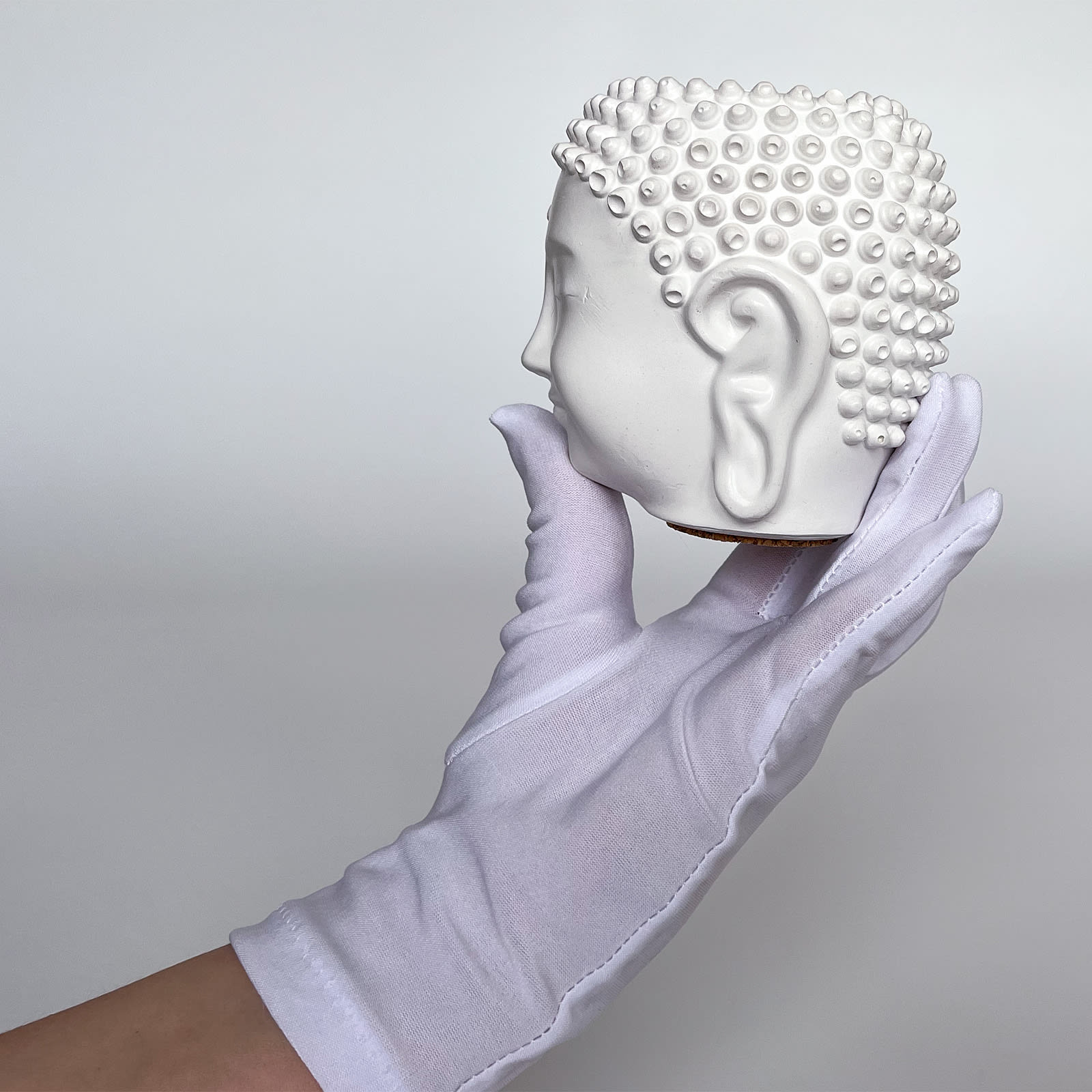 Кашпо Органайзер Спокій Будди | Гіпсовий Виріб від майстерні "Щаслива Качка" - Слайд 11