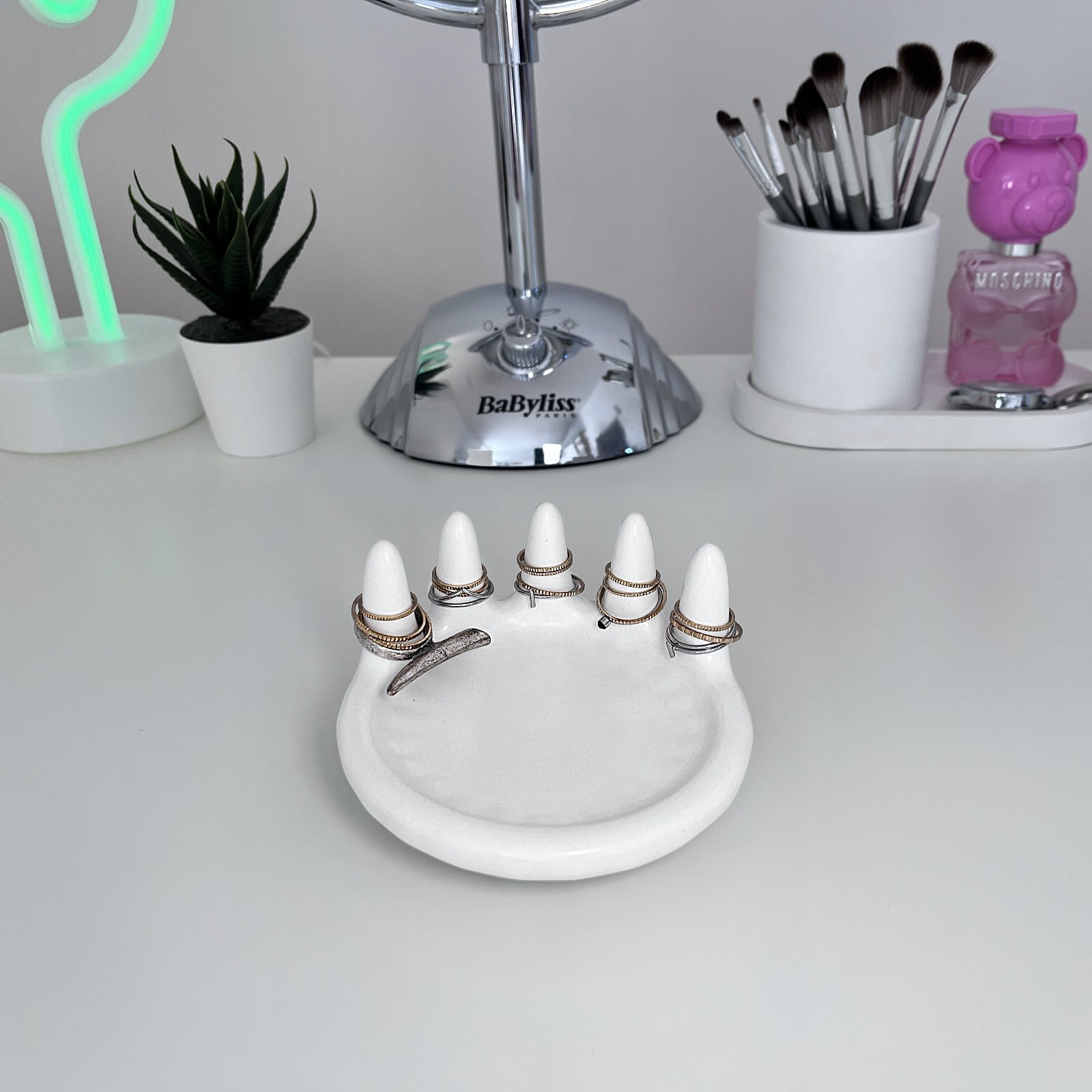 Таця Пальчики | Гіпсовий Виріб від майстерні "Щаслива Качка" - Слайд 4