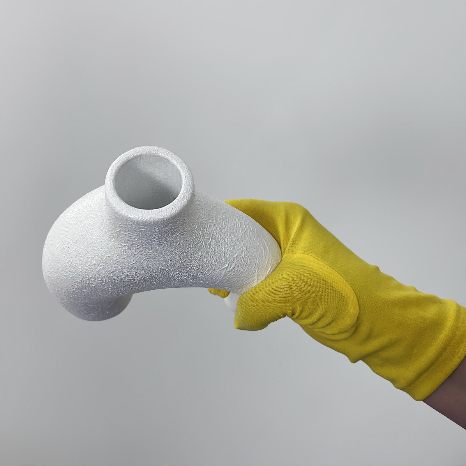 Ваза Арка Фактурна | Гіпсовий Виріб від майстерні "Щаслива Качка" - Слайд 10