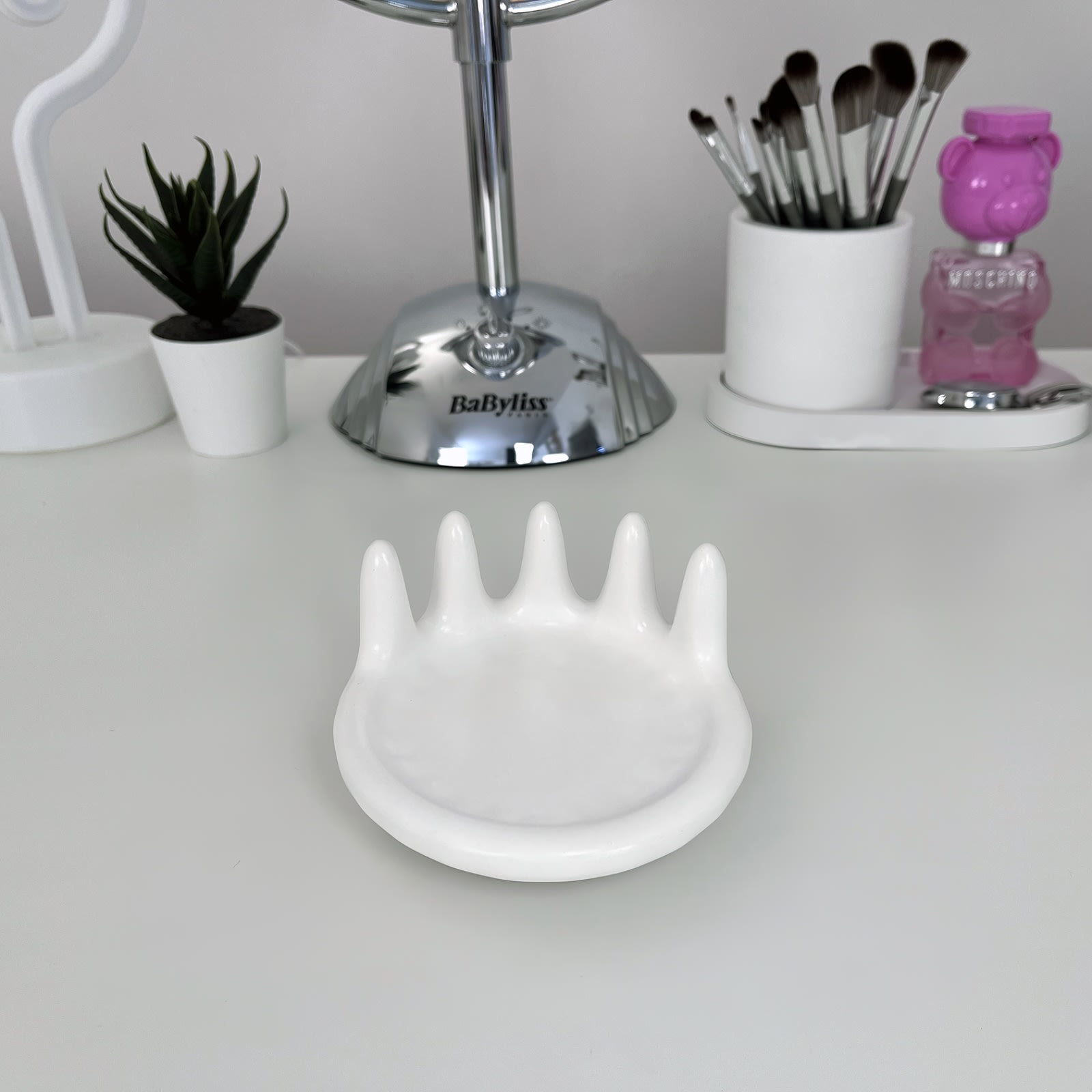 Таця Пальчики | Гіпсовий Виріб від майстерні "Щаслива Качка" - Слайд 2