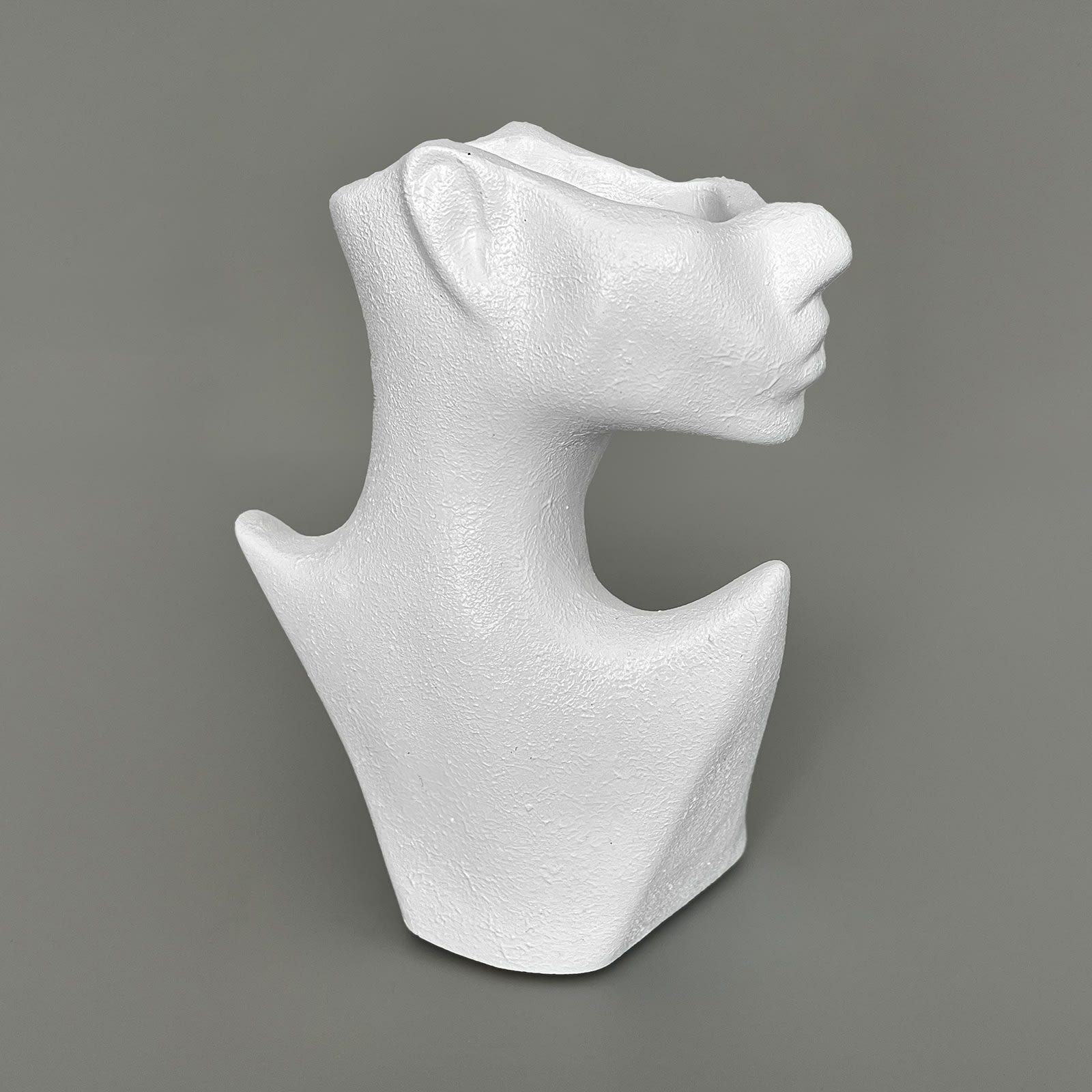 Ваза Жінка Ельфійка | Гіпсовий Виріб від майстерні "Щаслива Качка" - Слайд 3