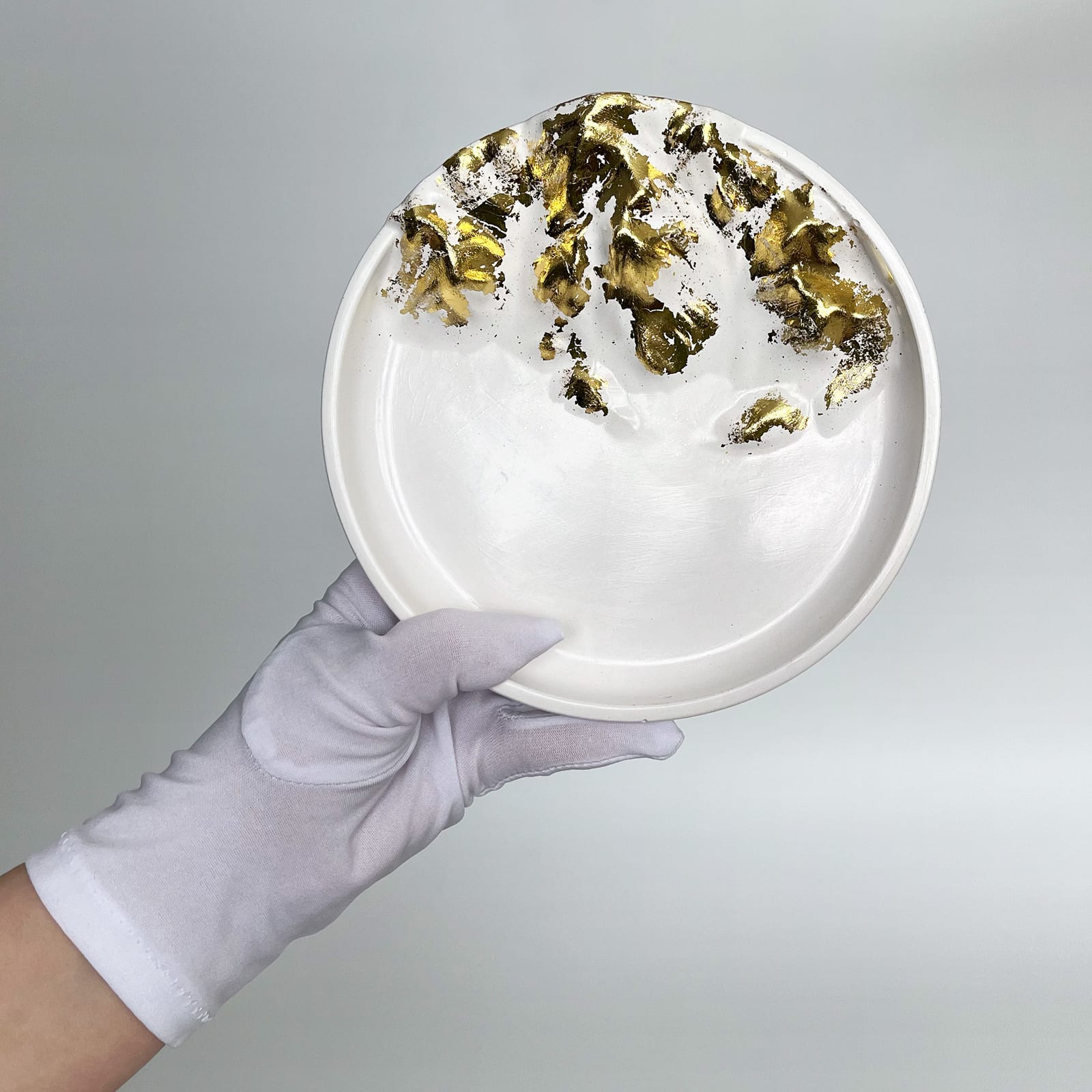 Таця Золоті Гори | Гіпсовий Виріб від майстерні "Щаслива Качка" - Слайд 11