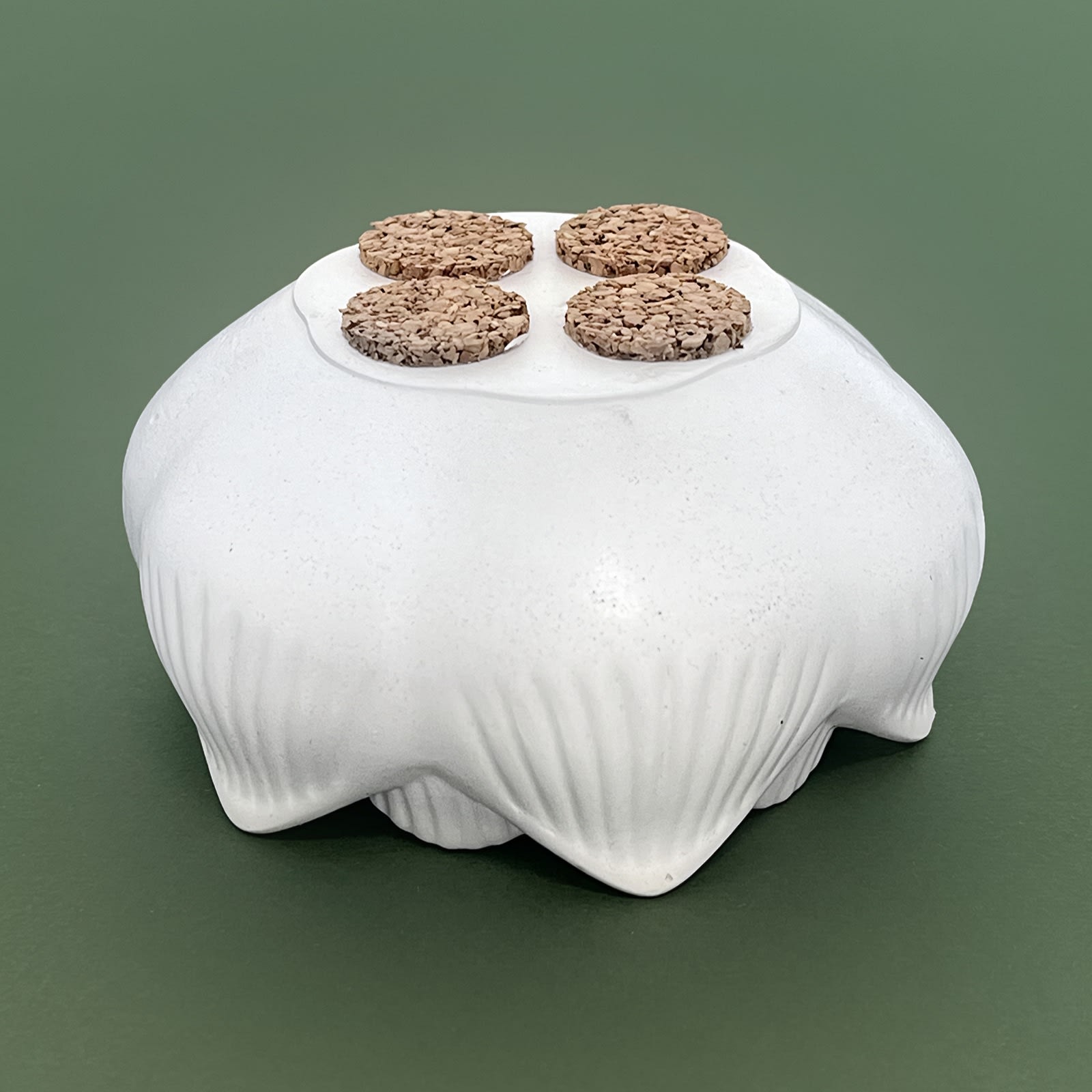 Кашпо Лотос | Гіпсовий Виріб від майстерні "Щаслива Качка" - Слайд 6