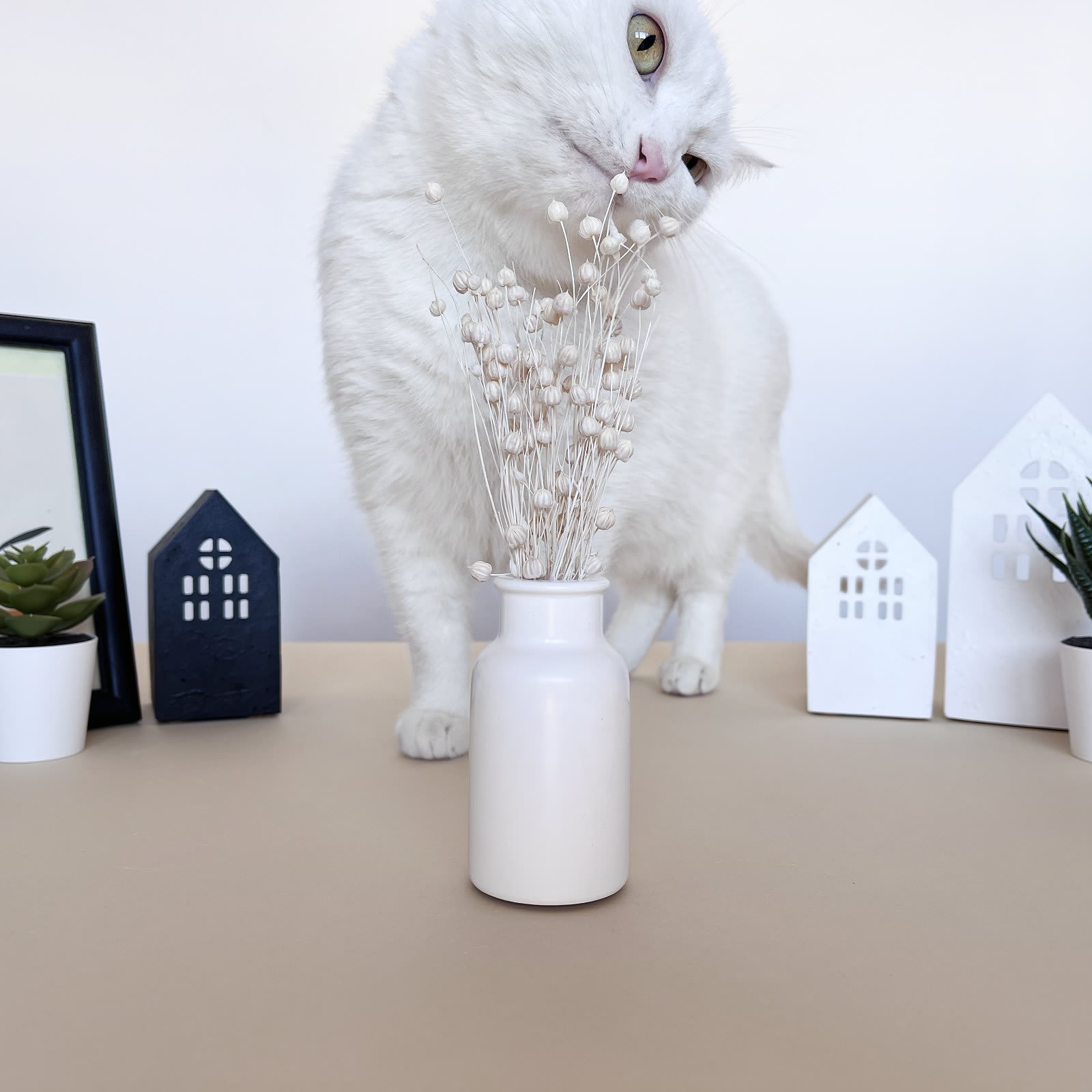 Ваза Флакена Мала | Гіпсовий Виріб від майстерні "Щаслива Качка" - Слайд 13