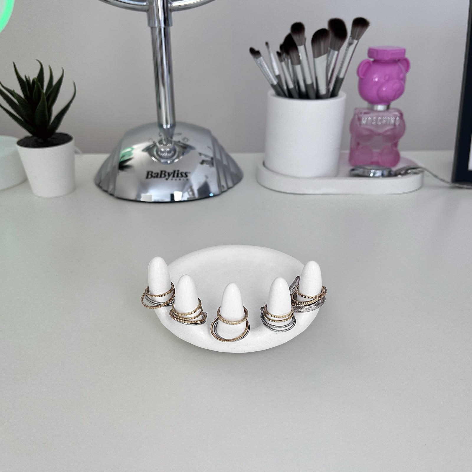 Таця Пальчики | Гіпсовий Виріб від майстерні "Щаслива Качка" - Слайд 5