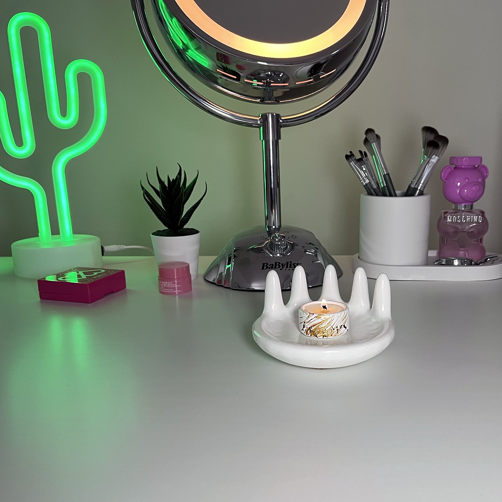 Таця Пальчики | Гіпсовий Виріб від майстерні "Щаслива Качка" - Слайд 11